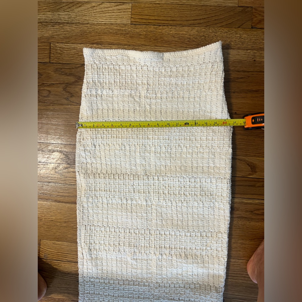 Zara Ivory Woven Ribbed Door Mat - Picture 5 of 10